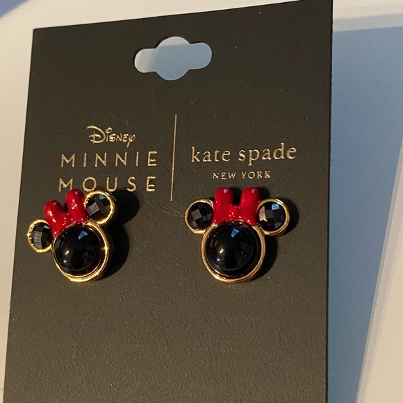 kate spade Jewelry - Kate Spade Disney Minnie earrings